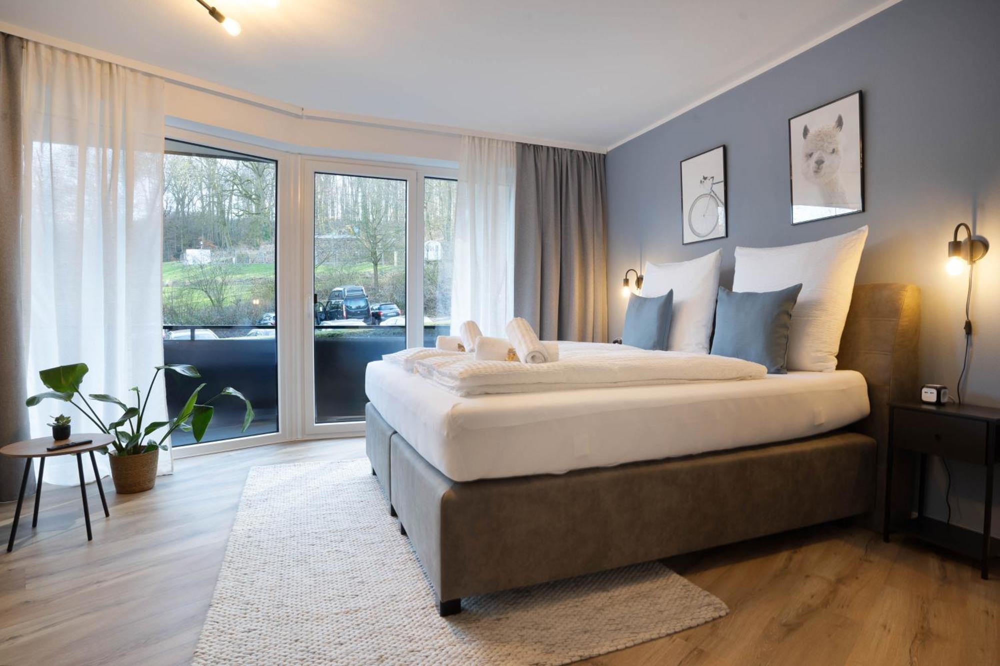 באד אסן Nsv-Apartments Am Waldrand מראה חיצוני תמונה